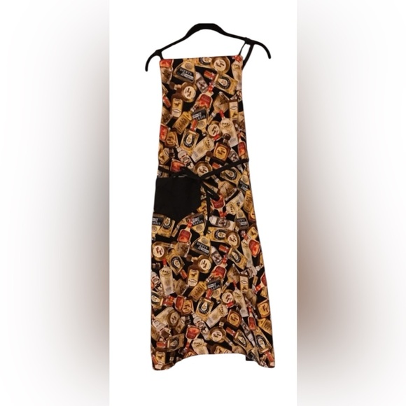 Very Nice Barbecue Apron with Tequila Theme Fabric - Picture 4 of 7